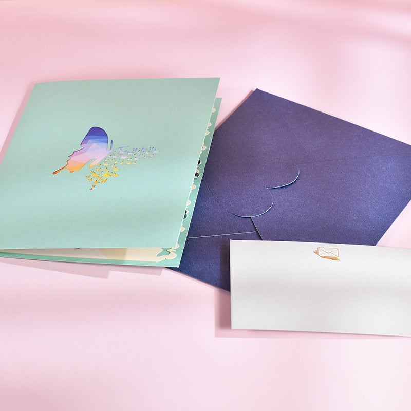 Dancing Butterflies HANDCRAFTED 3D POP-UP CARDS
