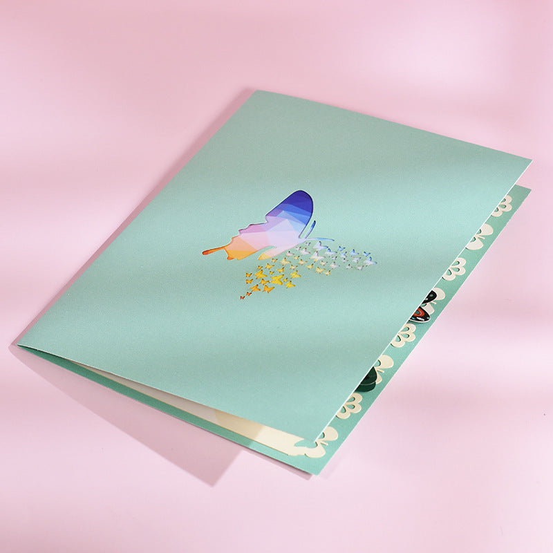 Dancing Butterflies HANDCRAFTED 3D POP-UP CARDS