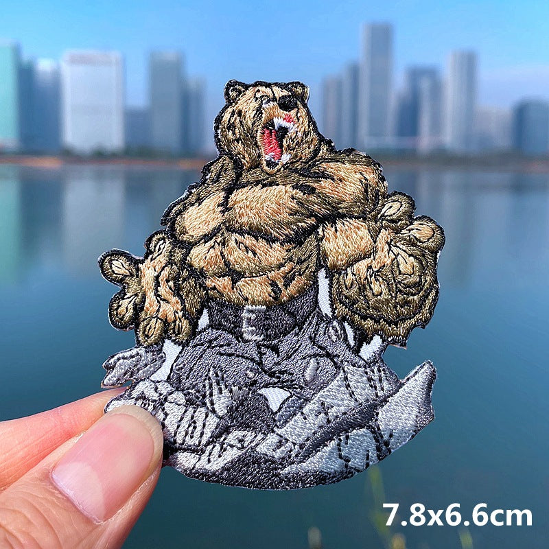Muscle Bear Patches | Gym