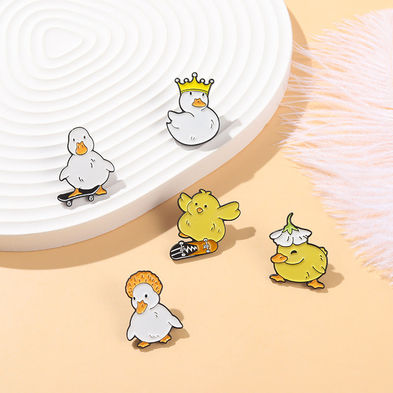Little White Duck | Chick | Skateboard
