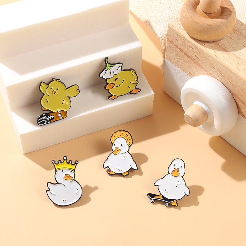 Little White Duck | Chick | Skateboard