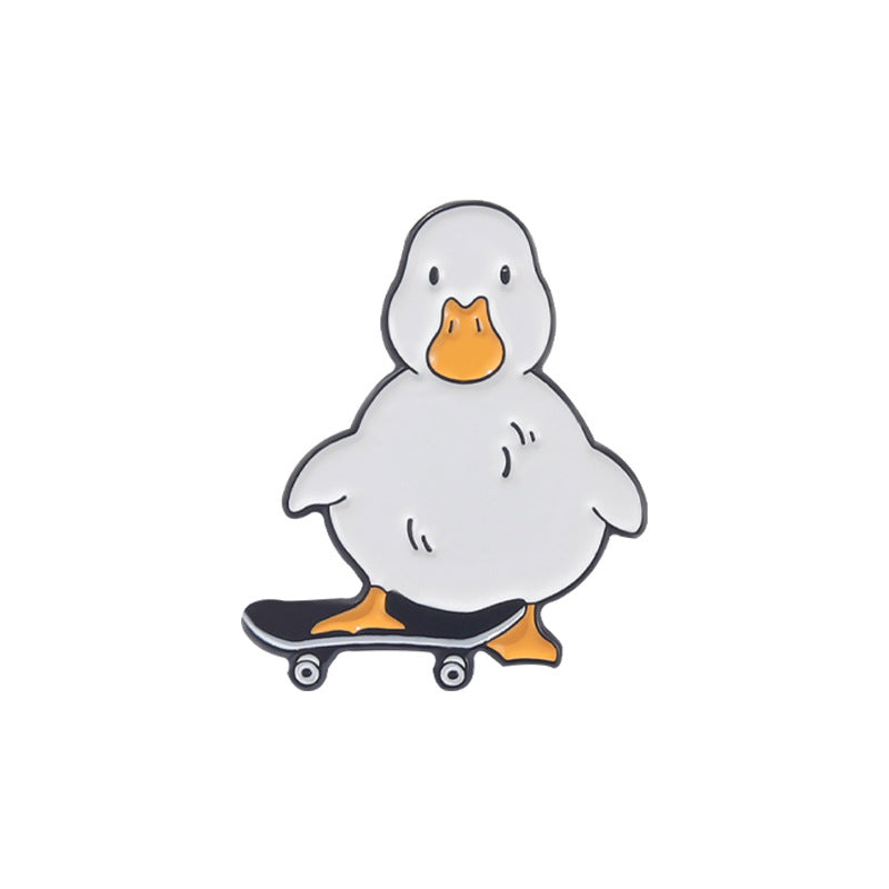 Little White Duck | Chick | Skateboard