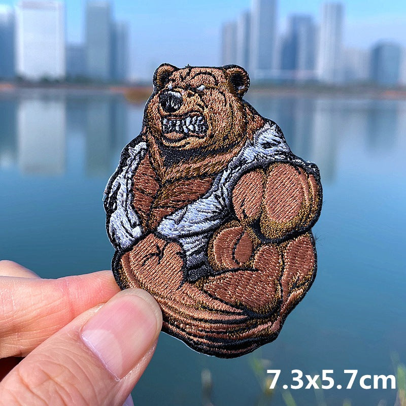 Muscle Bear Patches | Gym