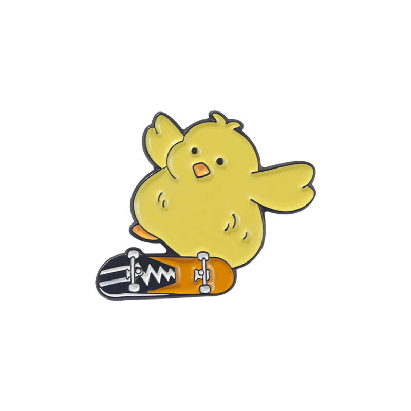 Little White Duck | Chick | Skateboard