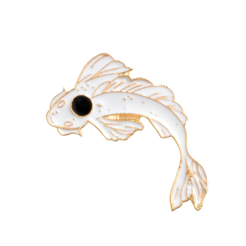 Koi fish Enamel Pin | Yin and yang
