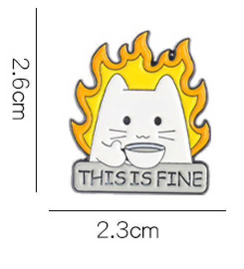 This is fine Cat