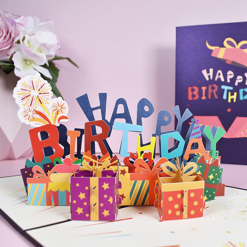 Best Birthday HANDCRAFTED 3D POP-UP CARDS