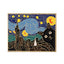 Van Gogh Cat Enamel Pins