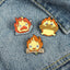 Little Flame Pins