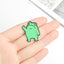 Frog With Rude Finger | Enamel Pin