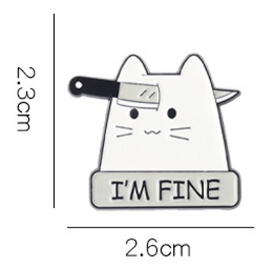I am fine Cat