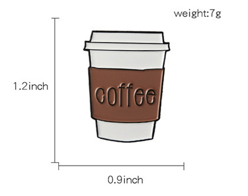 Coffee Cup Pin